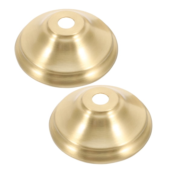 MOKKHNB 2Pcs Solid Brass Ceiling Decorative Plate for Chandelier Mount Kit with Easy Installation