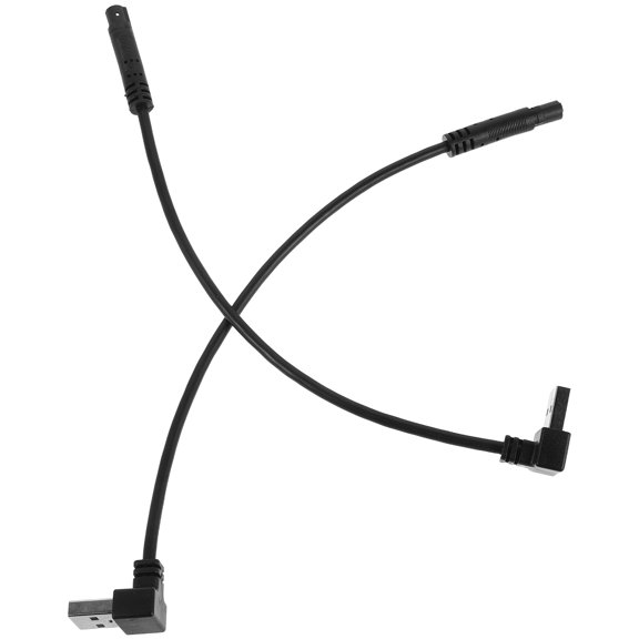 MOKKHNB 2Pcs USB Dvr Cable for Dash Cam Black with Dash Cam Hardwire Kit and Reinforced Insulation