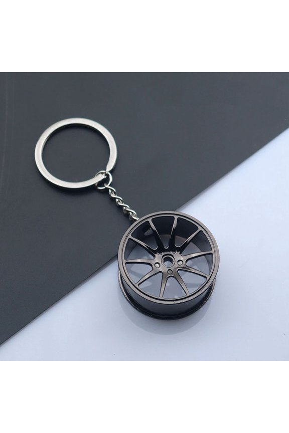Gear Shifter Keychains Metal Multi Color for Car Keys Decor 2Pcs