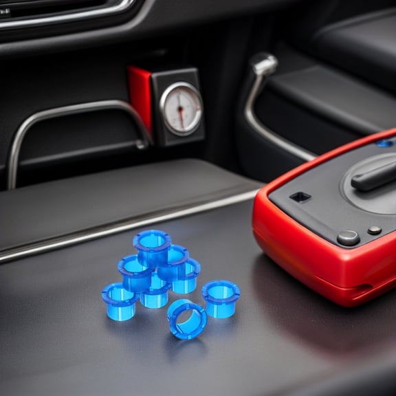 MOKKHNB 2-Pack Transmission Shift Cable Bushing Kit with PE Material for Precise Car Gear System Performance