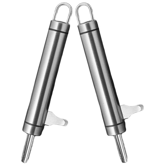 MOKKHNB Macadamia Nut Sheller Nut Opener Stainless Steel 2Pcs