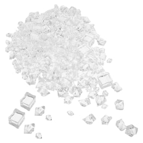MOKKHNB 310-Piece Reusable Clear Acrylic Fake and Crushed Ice Table Scatter for Bar and Party Display Decor