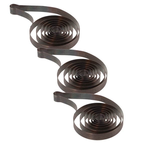 MOKKHNB 3Pcs Clock Power Spring Replacement for Retro and Antique Clocks with Wide Compatibility and Easy Installation