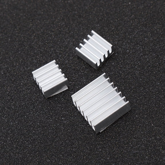 MOKKHNB 3-Pack Copper Heat Sinks for Electronics Cooling, Efficient Thermal Transfer Components