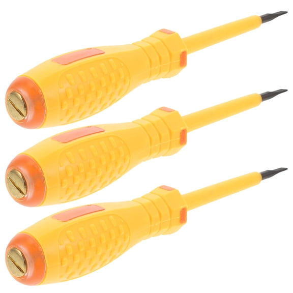 MOKKHNB 3Pcs Electrical Tester Screwdriver Multi-Functional Voltage Detector for Wire Testing