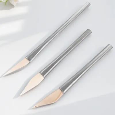 MOKKHNB 3Pcs Jewelry Polishing Agate Burnisher with Comfortable Handle for Metal Crafts