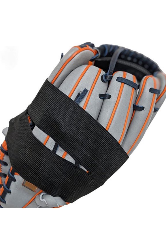 4Pcs Glove Strap Black Polyester Reusable Gloves Wrap for Stability Support