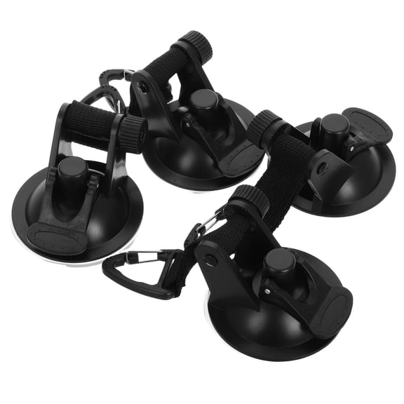 MOKKHNB Black Strong Cup Hooks for Cars, Portable and , Set of 4 Heavy Duty Hooks