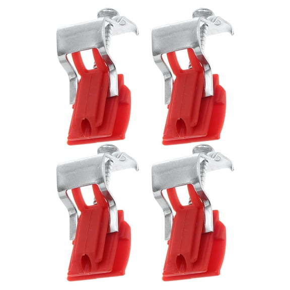 MOKKHNB 4Pcs Kitchen Sink Stainless Steel Installation Clips Adjustable Brackets Fixing Kit