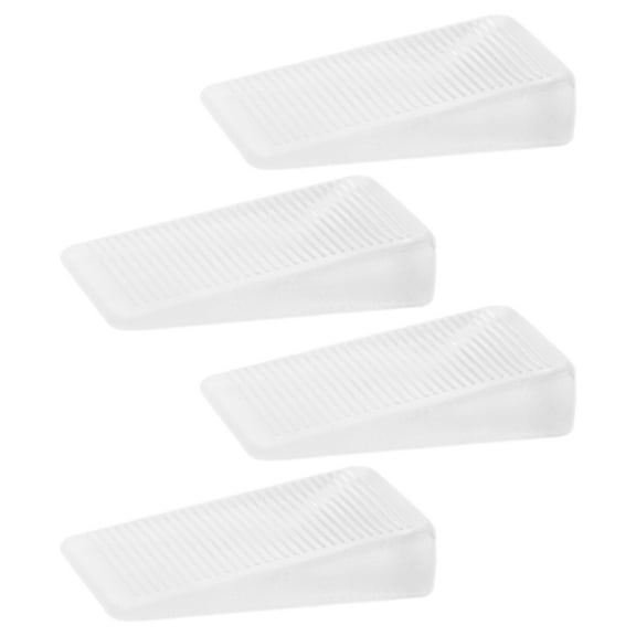 MOKKHNB 4Pcs PVC Table Levelers White Furniture Spacers for Home and Restaurant Use
