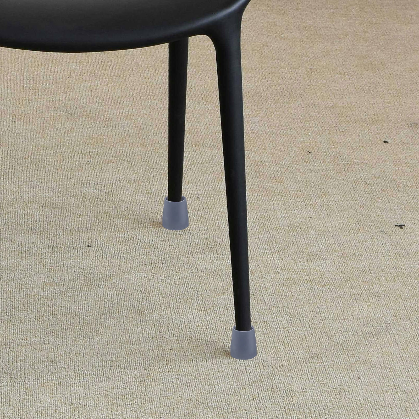 Shower Chair Tips MOKKHNB 4Pcs Shower Chair Accessories Grey Rubber Tips for Cane Bottoms ...