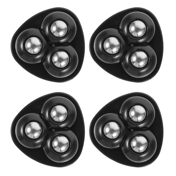 MOKKHNB 4-Pack Black Swivel Appliance Casters with Strong Load Capacity for Home and Office Use