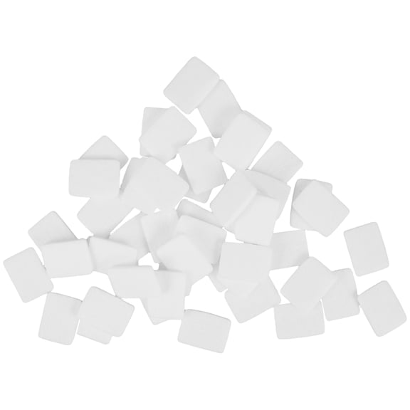 MOKKHNB 50Pcs Car Vent Diffuser Pads White Cotton Core Soft Material for Odor Absorption