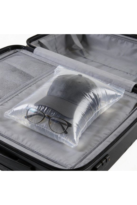 50Pcs Inflatable Hat Shapers with Moisture Proof Design for Suitcase Travel Protection