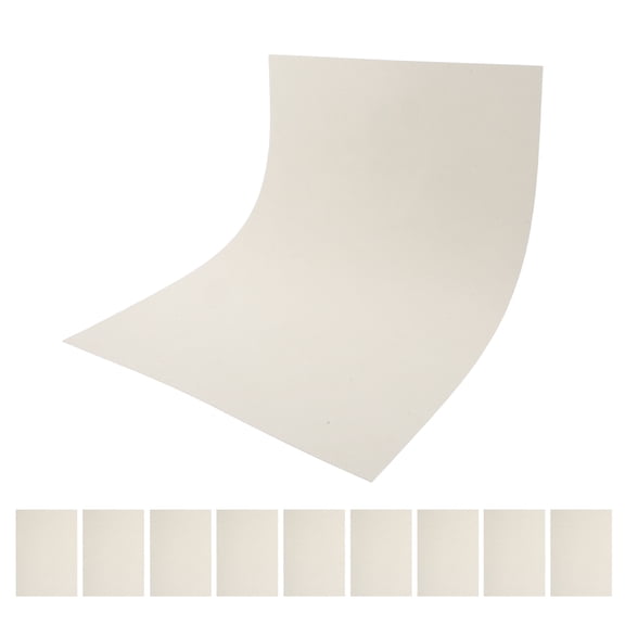 MOKKHNB 50Pcs White Cardstock Printer Paper with Texture for Crisp Ink and Artistic Card Making