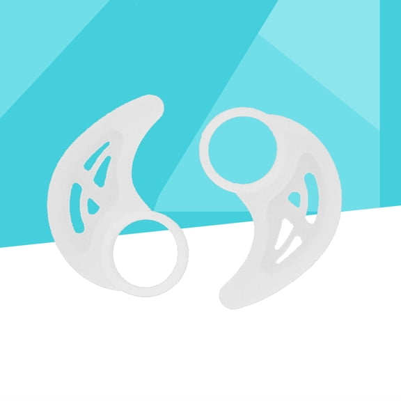 MOKKHNB 5Pair White Silicone Earphone Hook Hanger Compact Easy Carry for Headset