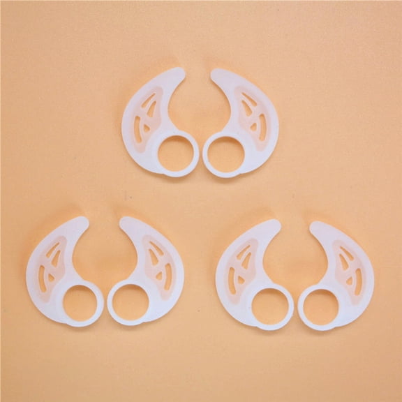 MOKKHNB 5Pair White Silicone Earphone Hook Hanger Compact Easy to Carry for Headsets