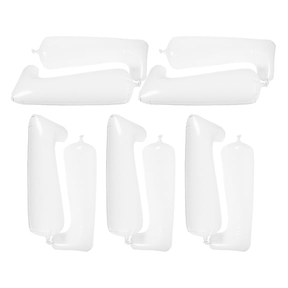 MOKKHNB 5Pairs Transparent Boot Keeper for Tall Boots Lightweight Inflatable Boot Support Form