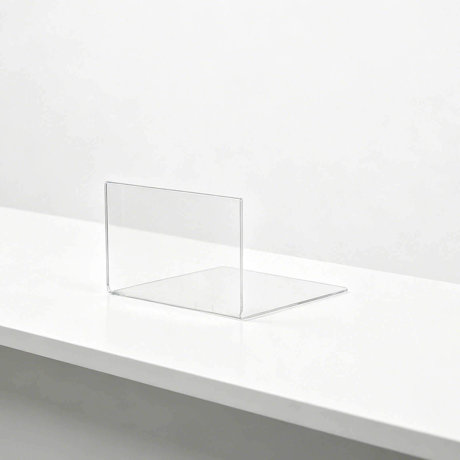 MOKKHNB 5Pcs Acrylic Moveable Shelf Label Holders Clear Display Stand ...