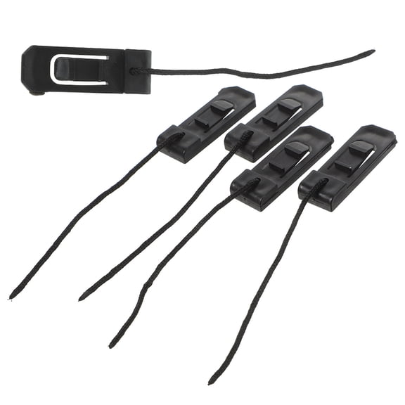 MOKKHNB 5Pcs Paddleboard Fin Clip Black with Portable Structure for Versatile Surfboard and Paddle Board Repairs