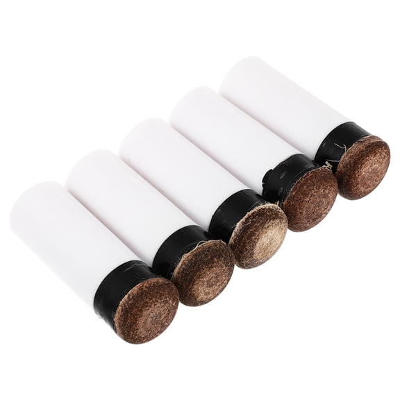 MOKKHNB 5Pcs Screw on Cue Tips for Pool Cues Plastic Material with Smooth Surface