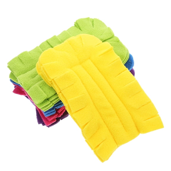 MOKKHNB 5Pcs Washable Duster Heads Replacement for Handheld Dusting with Assorted Colors