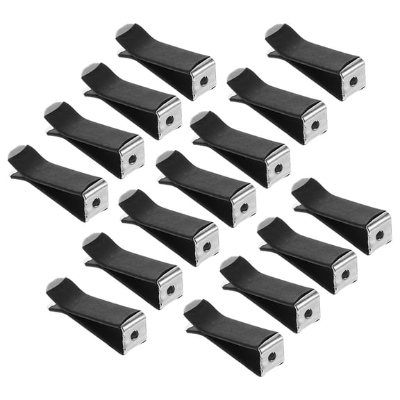 MOKKHNB Air Freshener Vent Clips, Black Steel, for Car, Fits Most Vents, 60Pcs