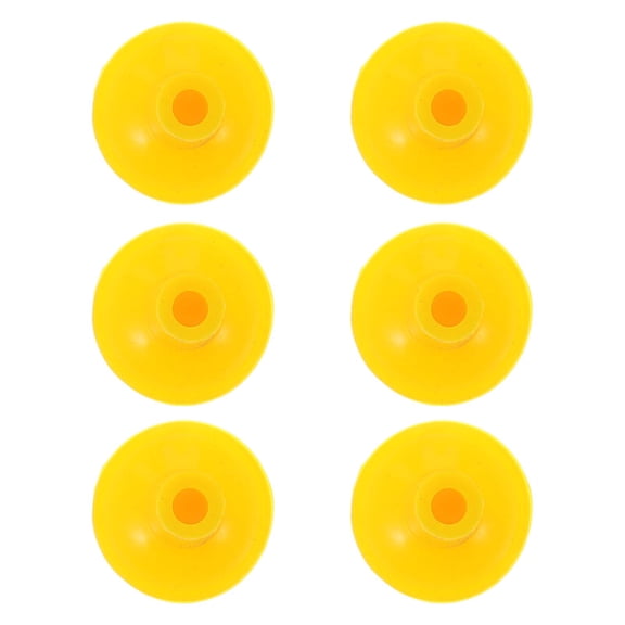 MOKKHNB 6Pcs Yellow Valve Repair Suction Plates for Car Engine Maintenance Tools