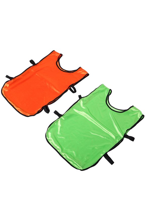 6Pcs Polyester Soccer Pinnies for Basketball and Soccer Practice Team Identification
