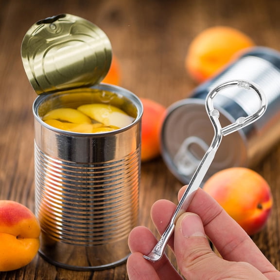 MOKKHNB 6Pcs Plated Silver Steel Paint Bucket Opener with Ergonomic Design for Easy Lid Removal At Home