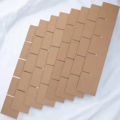 MOKKHNB 8Pcs Glass Dividers Kit Cardboard Divider Light Brown Standard Shipping Box Fit for Packing Boxes