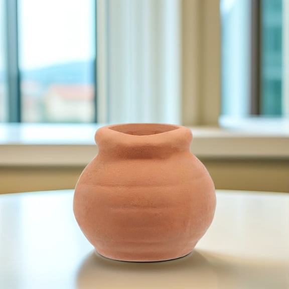 MOKKHNB 8Pcs Small Clay Pots for Plants Reusable Orange Terracotta Planters for Indoor Use