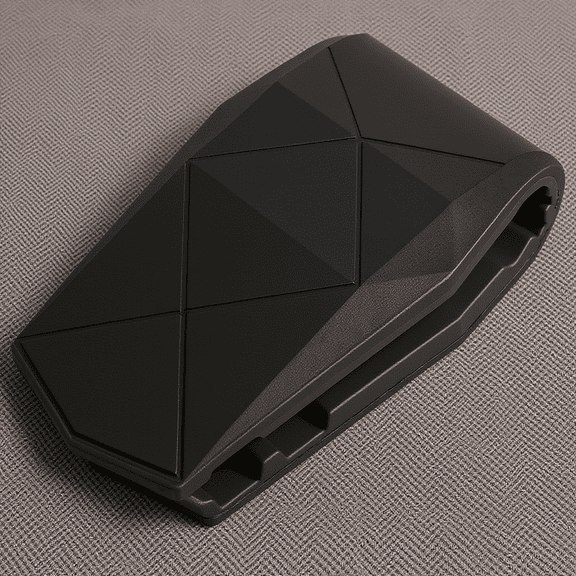 MOKKHNB Adjustable Black Car Phone Clamp Holder with Tpu Scratch Resistant for Smartphones