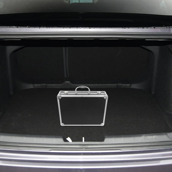 MOKKHNB Aluminum Briefcase Hard Metal Case with Large Capacity for Tools and Documents Storage