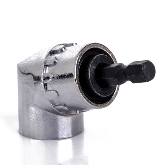 MOKKHNB Angle Driver Screwdriver with 360 Degree Adjustable Flange for Power Drill Use