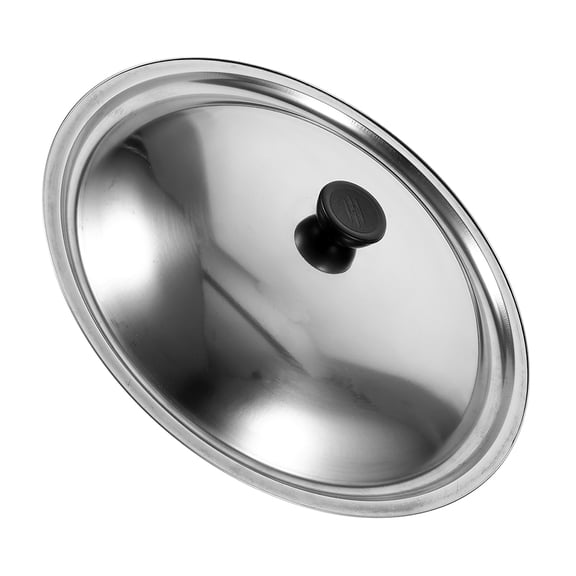 MOKKHNB Anti-splash Pan Covers Lid For Cooking Pot Round Stainless Steel 1Pack