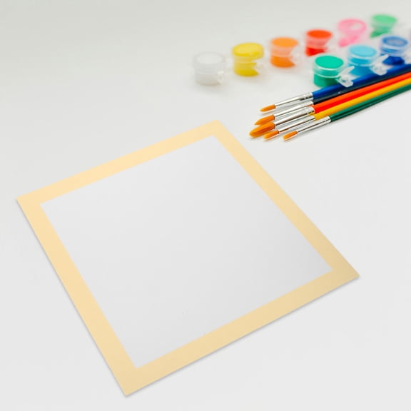MOKKHNB Beige Paper Sheets for Brush Ink Writing, Thickened Anti-Seep Design, Ideal for Chinese Practice