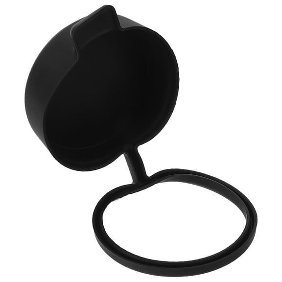 MOKKHNB Universal Black Silicone Gas Tank Cover Weatherproof Protector for Cars
