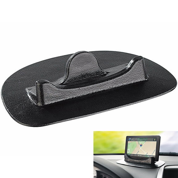 MOKKHNB Heavy Duty Silicone Car Phone Holder Black Compatible with Multiple Phones