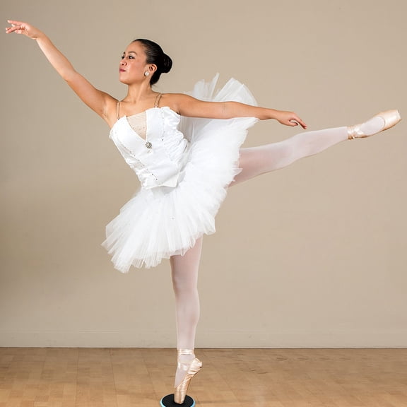 MOKKHNB Blue Ballet Turning Dance Board for Balance Training and Correcting Body Posture during Exercise