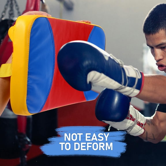 MOKKHNB Boxing Pads Curved Focus Enhance Speed Multi Karate Fans 1Set