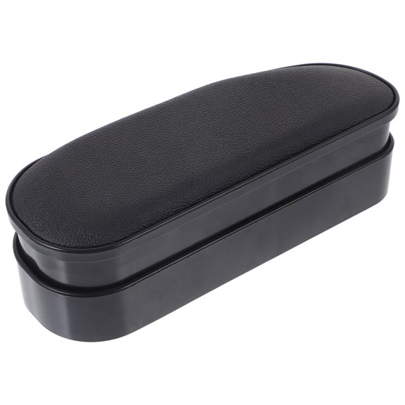 MOKKHNB Car Armrest Heightening Pad Black with Adjustable Storage Compartment for Auto Door Support