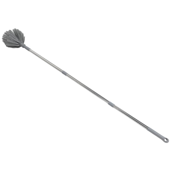 MOKKHNB Professional Cobweb Duster Grey for Home Long Reach and Comfortable Ergonomic Handle