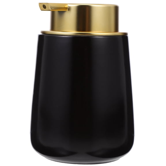 MOKKHNB Press Type Bottle Reusable Lotion Dispenser 1Pack Black