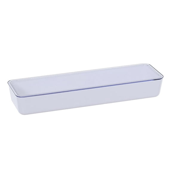 MOKKHNB Kitchen Utensil Holder White Plastic Chopstick Case for Organized Storage