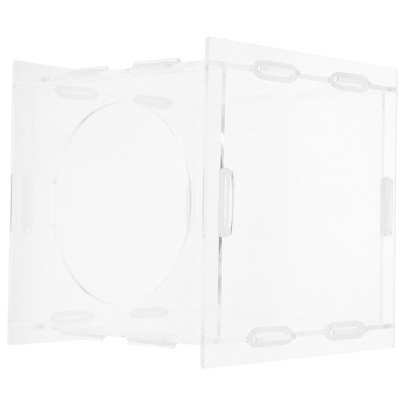 MOKKHNB Clear Donation and Raffle Box for Ticket Storage Tips Ballots and Fundraising