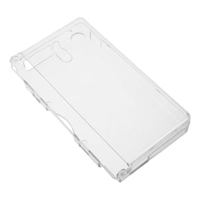 MOKKHNB Clear Protective Case for Game Console with Shockproof Transparent Hard Shell and Precise Cutouts for Storage