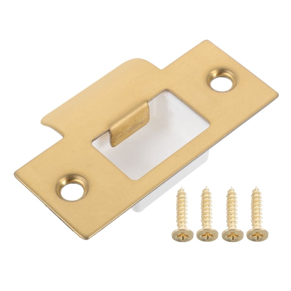 MOKKHNB Deadbolt Latch Metal Golden Locking Mechanism Installation 1 Set