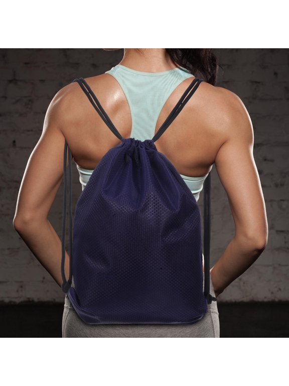 Compact Stylish Gym Backpack Dark Blue for Outdoor Activities