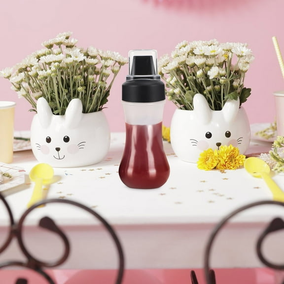 MOKKHNB  Dropper Sauce Squeeze Bottle Ketchup Kitchen Dispenser